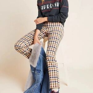 Anthropologie | The essential skinny kick flare corduroy | size 4